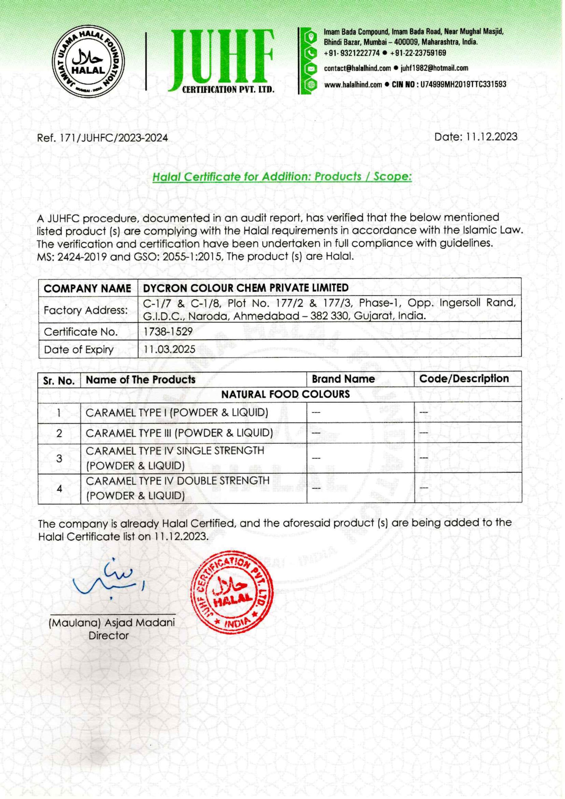 HALAL Certificate