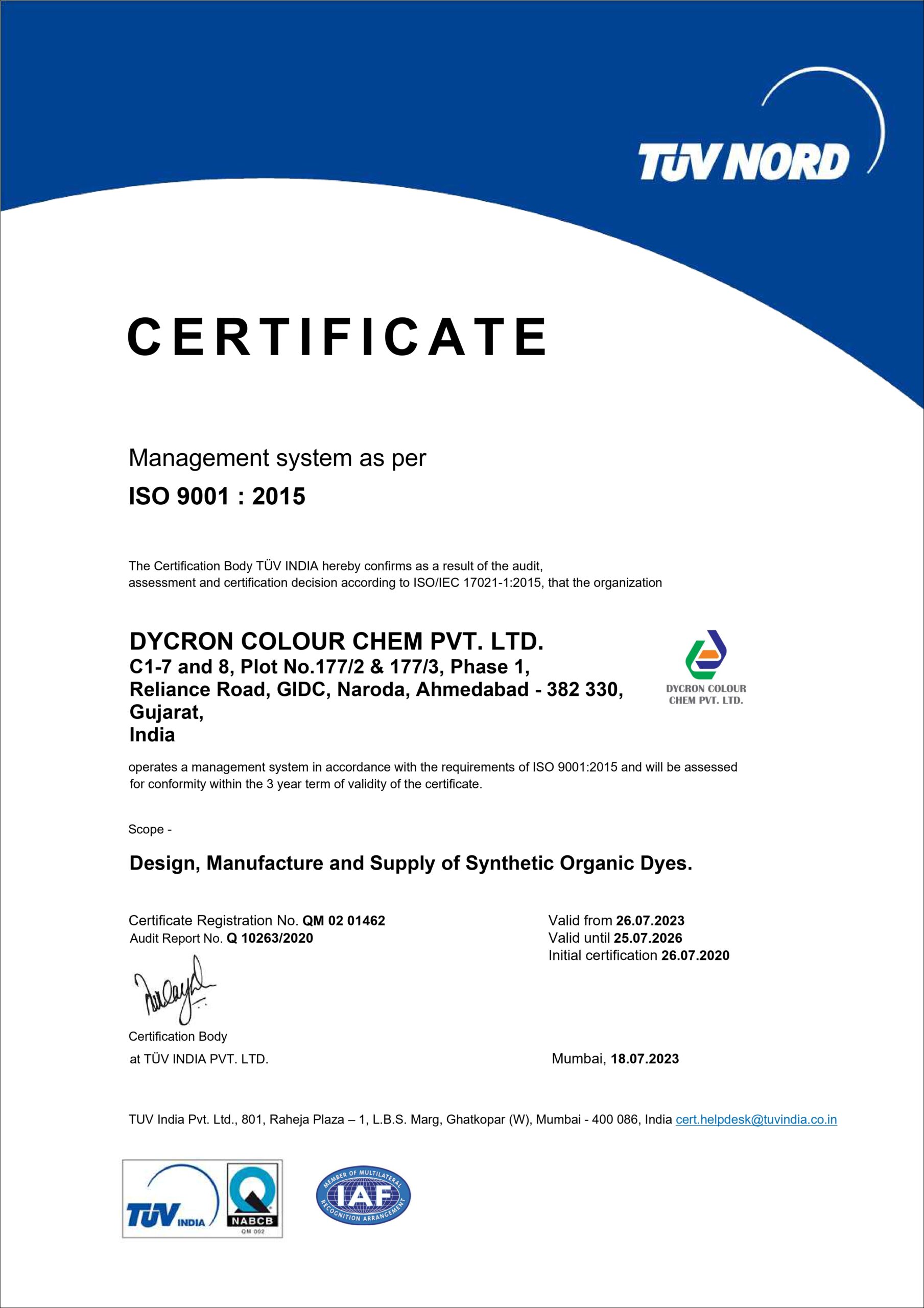 ISO 9001:2015